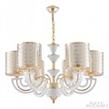 Подвесная люстра Arte Milano Florentia-8857 308857/6 Wh/Gd - фото 4935187