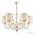 Подвесная люстра Arte Milano Florentia-8857 308857/6 Wh/Gd - фото 4935188