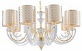 Подвесная люстра Arte Milano Florentia-8857 308857/8 Wh/Gd - фото 4935196