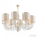 Подвесная люстра Arte Milano Florentia-8857 308857/8 Wh/Gd - фото 4935199