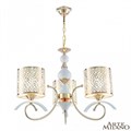 Подвесная люстра Arte Milano Florentia-9787 309787/3 Wh/Gd - фото 4935223