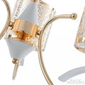 Подвесная люстра Arte Milano Florentia-9787 309787/3 Wh/Gd - фото 4935226