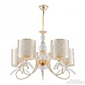 Подвесная люстра Arte Milano Florentia-9787 309787/5 Wh/Gd - фото 4935234