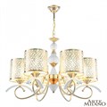 Подвесная люстра Arte Milano Florentia-9787 309787/6 Wh/Gd - фото 4935242