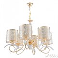 Подвесная люстра Arte Milano Florentia-9787 309787/6 Wh/Gd - фото 4935243