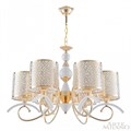 Подвесная люстра Arte Milano Florentia-9787 309787/6 Wh/Gd - фото 4935244
