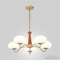 Подвесная люстра Arte Milano AM-Napoli 310166/D680/5 BS/WD - фото 4935296