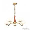 Подвесная люстра Arte Milano AM-Napoli 310166/D680/5 BS/WD - фото 4935297