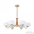 Подвесная люстра Arte Milano AM-Napoli 310166/D780/6 BS/WD - фото 4935307