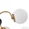 Люстра на штанге Arte Milano AM-Napoli 312066/D940/8 BS/BK - фото 4935396