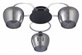 Потолочная люстра Arte Milano AMALFI-321508 321508/3 CR+BK - фото 4935763
