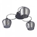 Потолочная люстра Arte Milano AMALFI-321508 321508/3 CR+BK - фото 4935770