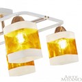 Потолочная люстра Arte Milano AMALFI-322008 322008/4 WH+FG - фото 4935786