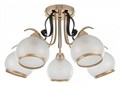 Потолочная люстра Arte Milano AMALFI-323306 323306/5 FG+BK - фото 4935900