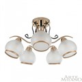 Потолочная люстра Arte Milano AMALFI-323306 323306/5 FG+BK - фото 4935902