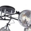 Потолочная люстра Arte Milano AMALFI-323685 323685/5B BK+CR - фото 4935939