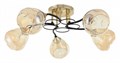 Потолочная люстра Arte Milano AMALFI-324106 324106/5 FG+BK - фото 4935948