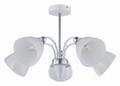 Люстра на штанге Arte Milano Napoli-326008 326008/5 WH+CR - фото 4936150