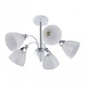 Люстра на штанге Arte Milano Napoli-326008 326008/5 WH+CR - фото 4936152
