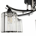 Потолочная люстра Arte Milano AMALFI-327103 327103/5 BK+CR - фото 4936309