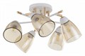 Потолочная люстра Arte Milano AMALFI-327410 327410/5 FG+WH - фото 4936353