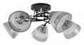 Потолочная люстра Arte Milano AMALFI-327685 327685/5A BK+CR - фото 4936387