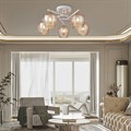 Потолочная люстра Arte Milano AMALFI-329508 329508/5 WH+FG - фото 4936652