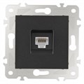 Розетка Ethernet RJ-45 без рамки Arte Milano am-203 203.45-1.black - фото 4937991