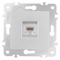 Розетка Ethernet RJ-45 без рамки Arte Milano am-203 203.45-1.silver - фото 4938003