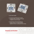 Розетка Ethernet RJ-45 без рамки Arte Milano am-203 203.45-2.white - фото 4938035 Розетка Ethernet RJ-45 без рамки Arte Milano am-203 203.45-2.white - фото 4938035