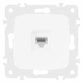 Розетка Ethernet RJ-45 без рамки Arte Milano am-205 205.45-1.white - фото 4938419