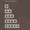 Выключатель проходной двухклавишный без рамки Arte Milano 206 206.32-2.silver - фото 4938578 Выключатель проходной двухклавишный без рамки Arte Milano 206 206.32-2.silver - фото 4938578