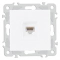 Розетка Ethernet RJ-45 без рамки Arte Milano am-206 206.45-1.white - фото 4938750