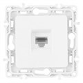 Розетка Ethernet RJ-45 без рамки Arte Milano am-217 217.45-1.white - фото 4939085