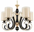Подвесная люстра Arte Milano Florentia-2237 302237/5 Bk/Gd - фото 4939272