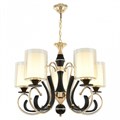 Подвесная люстра Arte Milano Florentia-2237 302237/5 Bk/Gd - фото 4939274