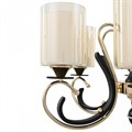 Подвесная люстра Arte Milano Florentia-2237 302237/5 Bk/Gd - фото 4939279