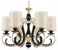 Подвесная люстра Arte Milano Florentia-2237 302237/6 Bk/Gd - фото 4939282
