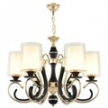 Подвесная люстра Arte Milano Florentia-2237 302237/6 Bk/Gd - фото 4939283