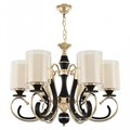 Подвесная люстра Arte Milano Florentia-2237 302237/6 Bk/Gd - фото 4939285