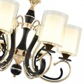 Подвесная люстра Arte Milano Florentia-2237 302237/6 Bk/Gd - фото 4939286