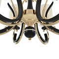 Подвесная люстра Arte Milano Florentia-2237 302237/6 Bk/Gd - фото 4939290