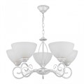 Подвесная люстра Arte Milano Amalfi-0656 330656/5 WT+SL - фото 4939485