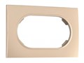 Рамка для двойной розетки Arte Milano am-502.04 502.04-double.shampan - фото 4941167
