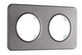 Рамка на 2 поста Arte Milano am-502.07 502.07-2.grey - фото 4941183