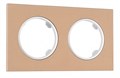 Рамка на 2 поста Arte Milano am-502.11 502.11-2.brown - фото 4941277