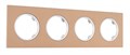 Рамка на 4 поста Arte Milano am-502.11 502.11-4.brown - фото 4941291