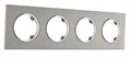 Рамка на 4 поста Arte Milano am-502.11 502.11-4.grey - фото 4941293