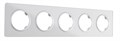 Рамка на 5 постов Arte Milano am-502.13 502.13-5.silver - фото 4941349