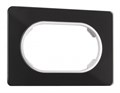 Рамка для двойной розетки Arte Milano am-502.13 502.13-double.black - фото 4941353